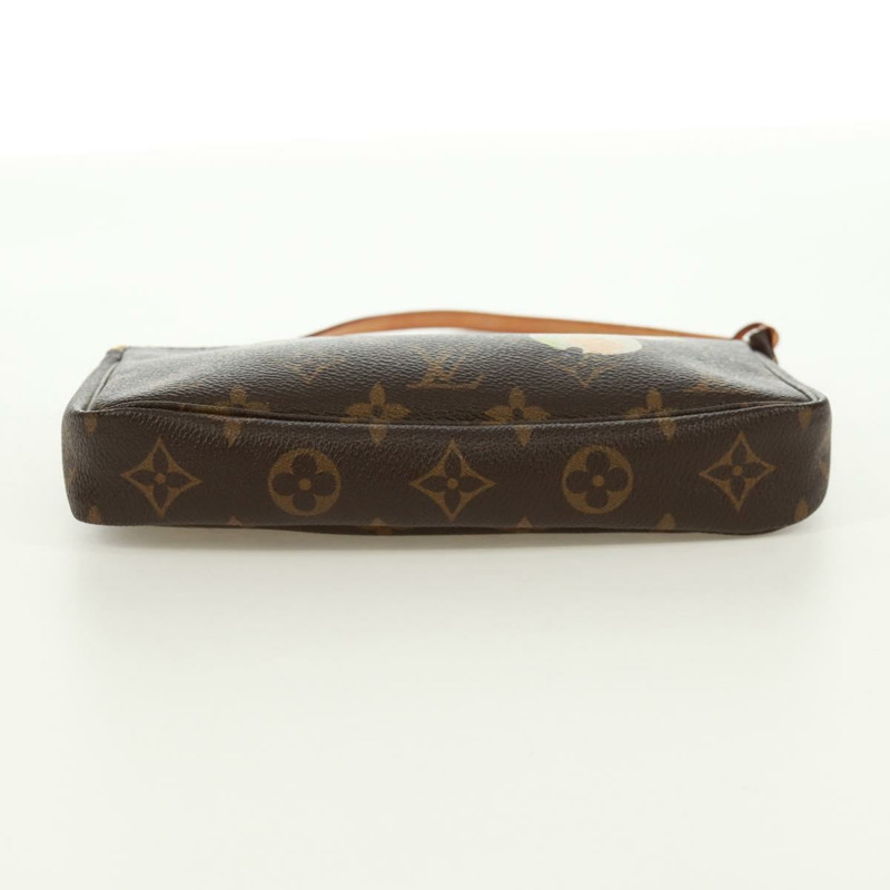 【日本直送】路易威登 Monogram 熊貓 Pochette Accessoires 手拿包 M51981 LV Auth 171830V-4