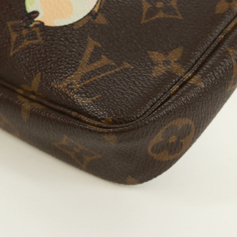 【日本直送】路易威登 Monogram 熊貓 Pochette Accessoires 手拿包 M51981 LV Auth 171830V-14