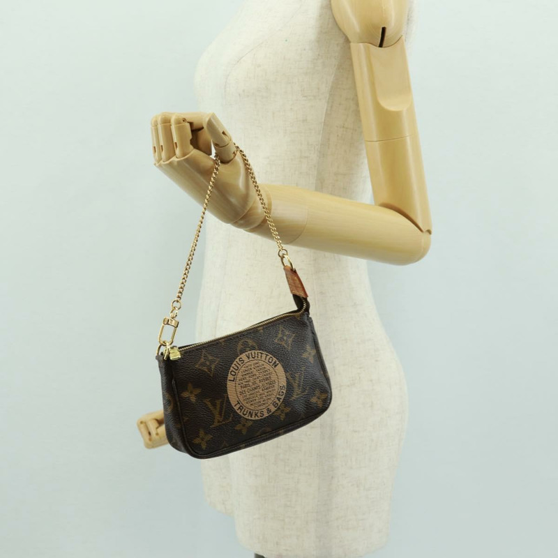 【日本直送】路易威登 Monogram T&B 迷你手拿包配件袋 M60153 正品 171828V-20