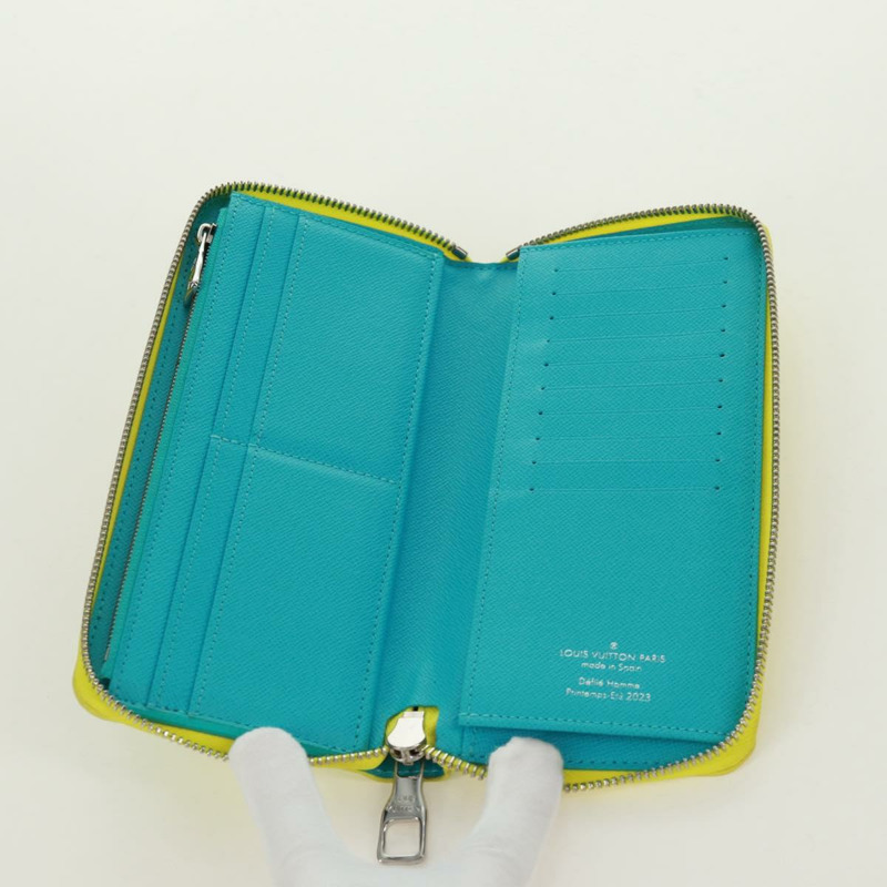 【日本直送】路易威登 Playground Zippy 直式錢包 黃色 M82005 正品 171843M-8