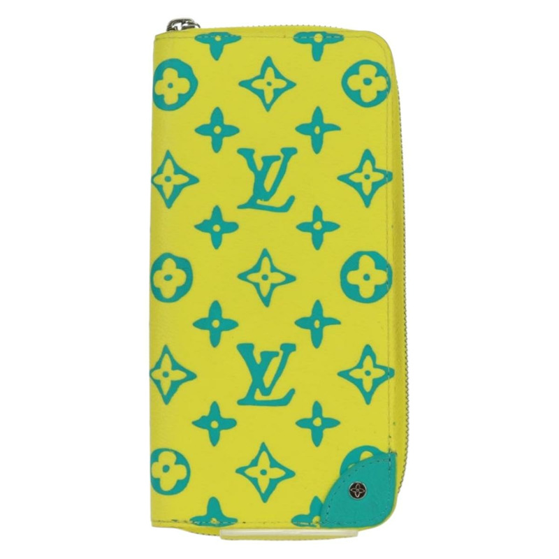 【日本直送】路易威登 Playground Zippy 直式錢包 黃色 M82005 正品 171843M-12