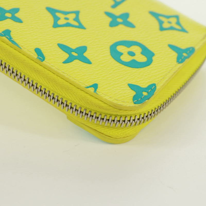 【日本直送】路易威登 Playground Zippy 直式錢包 黃色 M82005 正品 171843M-14