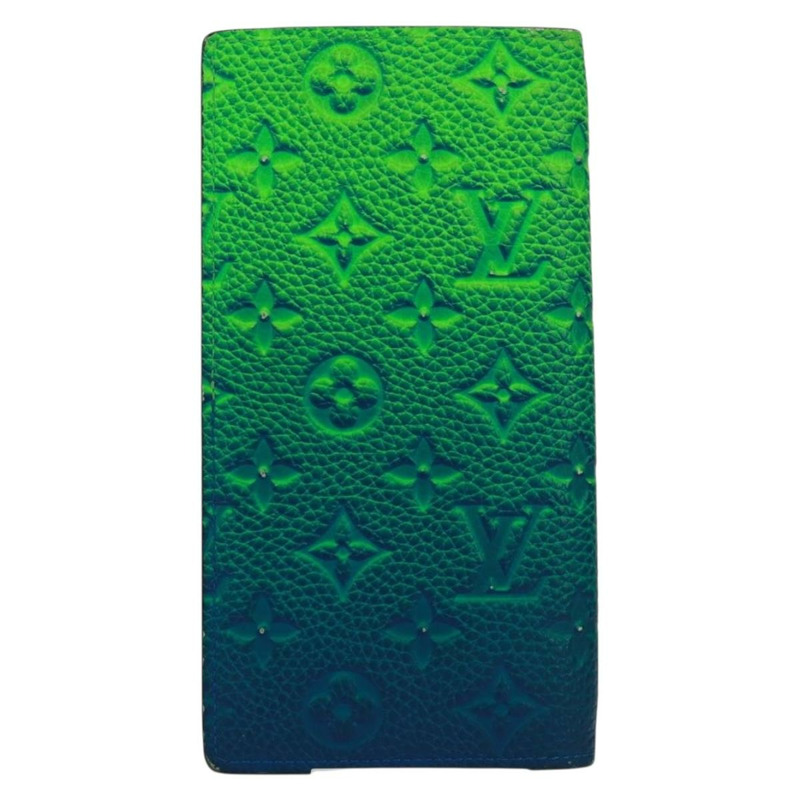 【日本直送】路易威登 Taurillon Clemence Illusion Brazza Porte M81255 正品 171844M-1