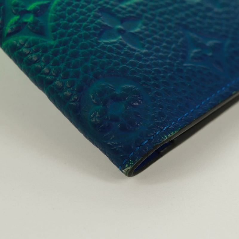 【日本直送】路易威登 Taurillon Clemence Illusion Brazza Porte M81255 正品 171844M-6