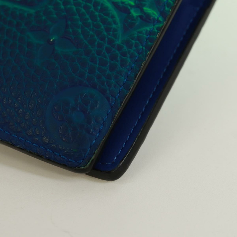 【日本直送】路易威登 Taurillon Clemence Illusion Brazza Porte M81255 正品 171844M-13