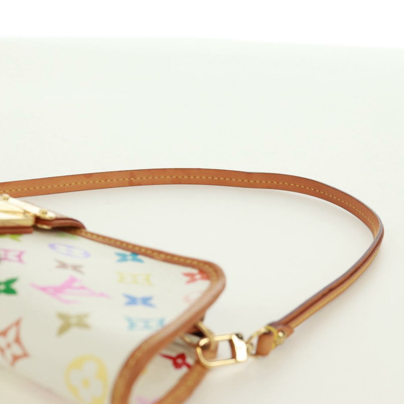 【日本直送】路易威登 Monogram Multicolor Shirley 白色手袋 M40049 LV 正品 170934V-13