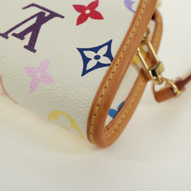 【日本直送】路易威登 Monogram Multicolor Shirley 白色手袋 M40049 LV 正品 170934V-17