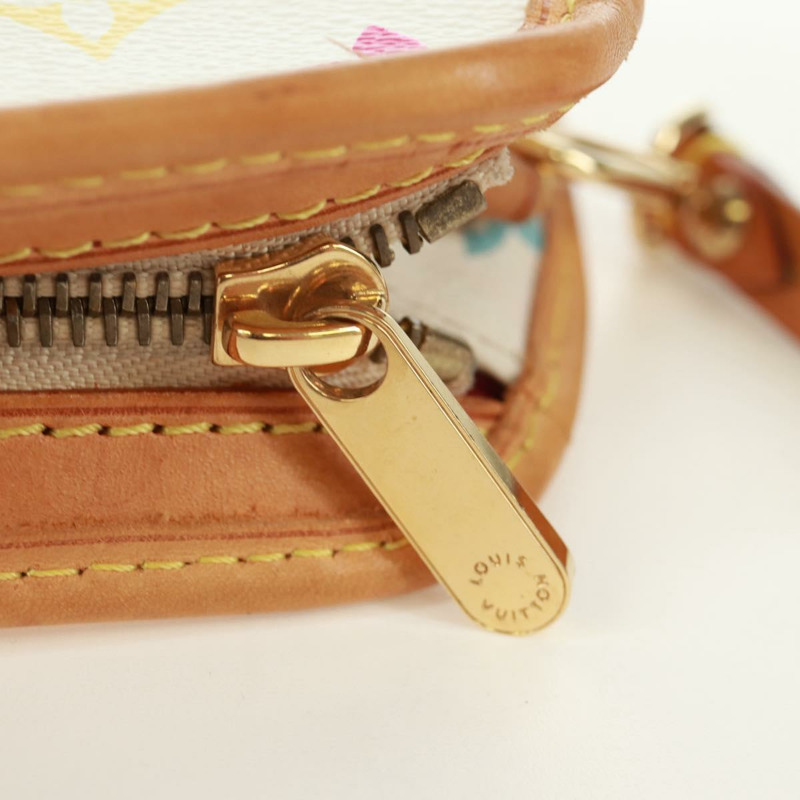 【日本直送】路易威登 Monogram Multicolor Shirley 白色手袋 M40049 LV 正品 170934V-20