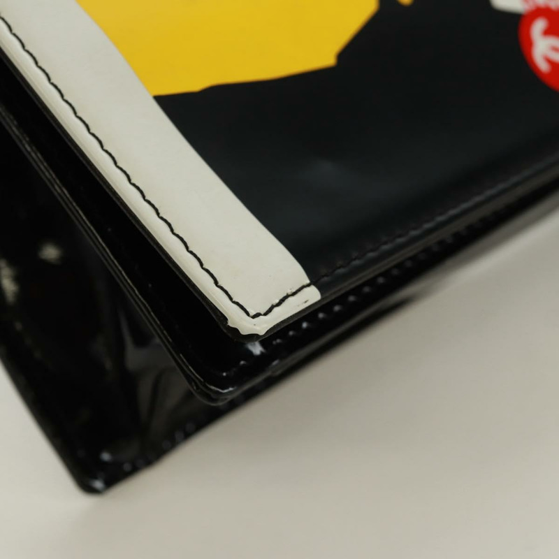 【日本直送】香奈兒 Mademoiselle Comic JUST A DROP OF NO.5 手袋，漆皮 CC 標誌，正品編號 171816V-6