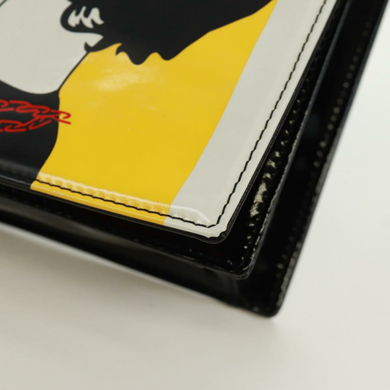 【日本直送】香奈兒 Mademoiselle Comic JUST A DROP OF NO.5 手袋，漆皮 CC 標誌，正品編號 171816V-13