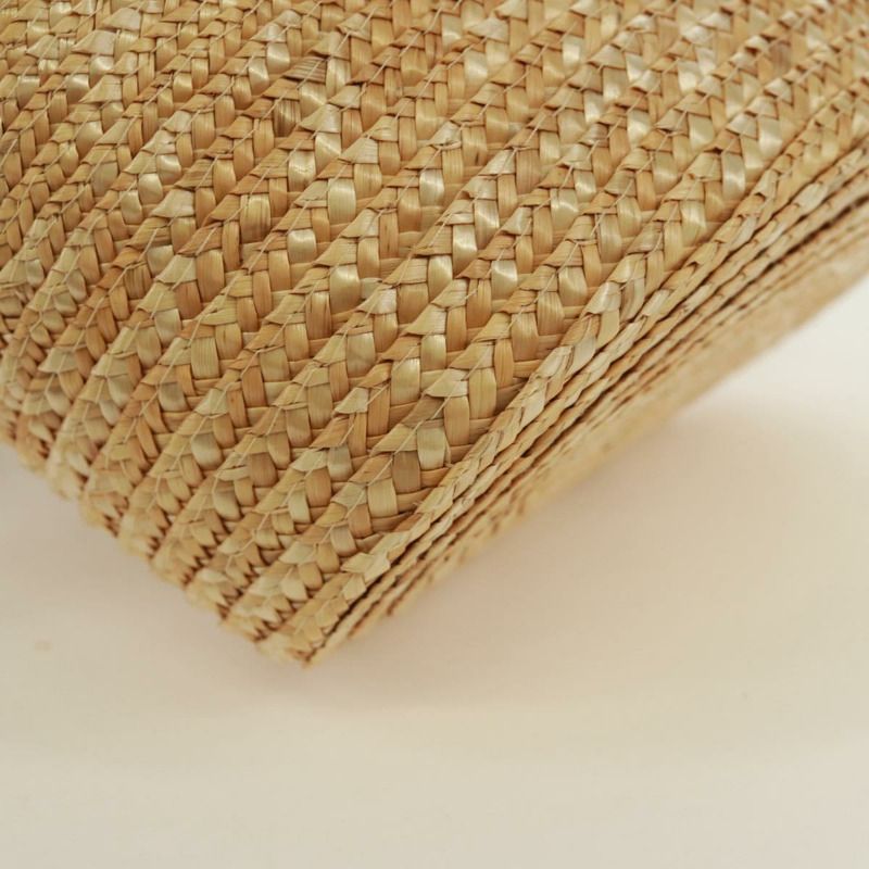 【日本直送】Miu Miu 托特包 拉菲草皮革 米色 白色 銀色 正品 171864SAM-14