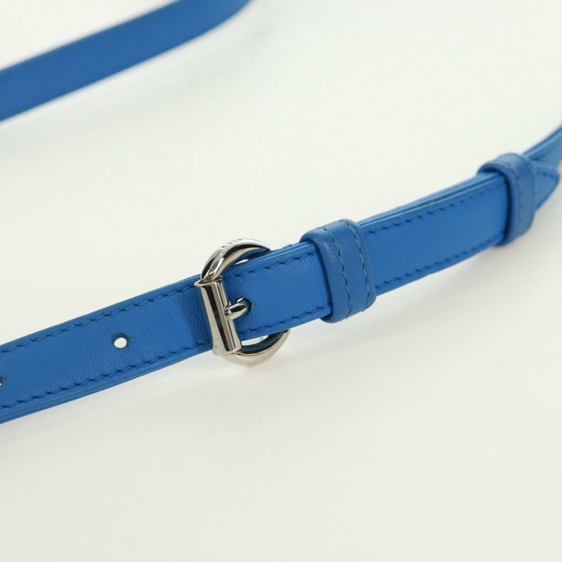 【日本直送】Christian Dior Lady Dior Canage 手袋，羊皮材質，兩用，藍色，正品，貨號 170943SAM-8