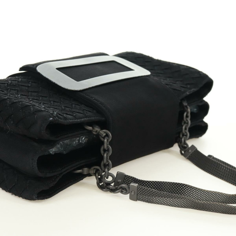 【日本直送】BOTTEGA VENETA INTRECCIATO 鏈條手提包黑色正品 170936V-5