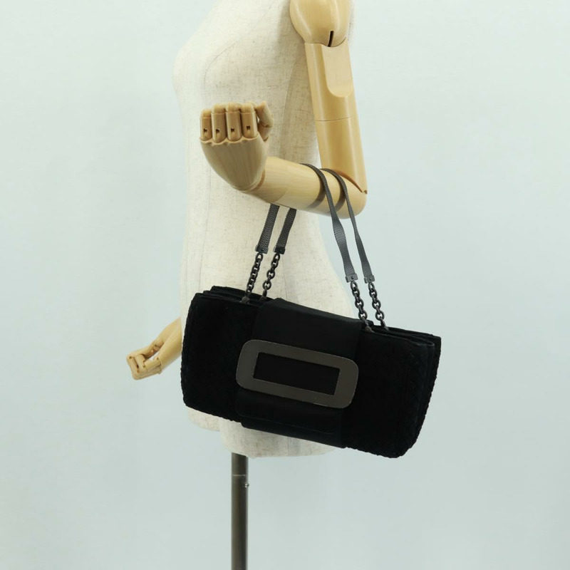 【日本直送】BOTTEGA VENETA INTRECCIATO 鏈條手提包黑色正品 170936V-24