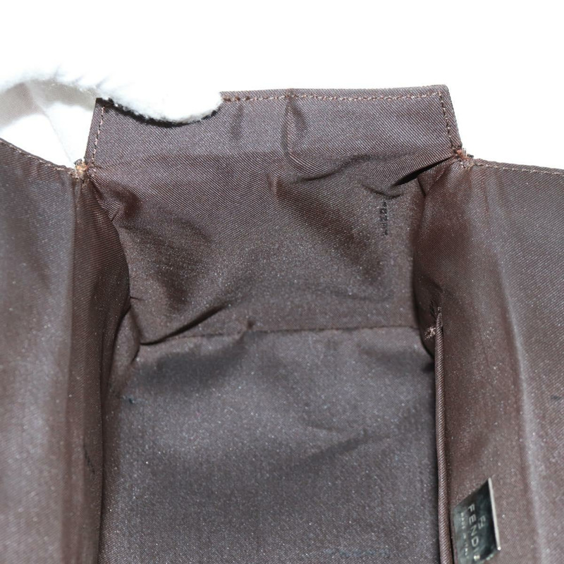 【日本直送】FENDI Zucca帆布Mamma Baguette手袋 棕色 黑色 銀色 正品 171888V-21