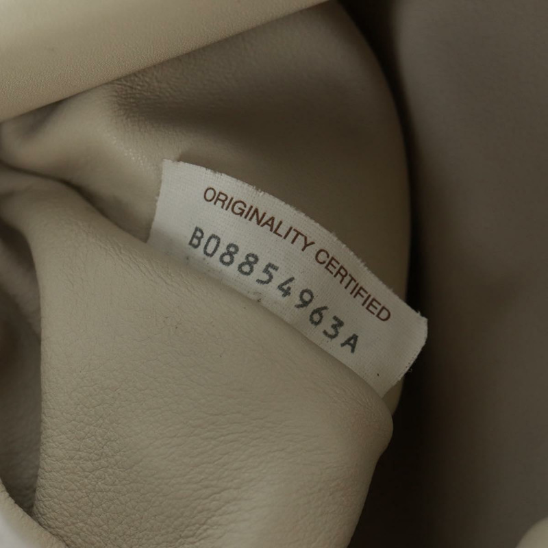 【日本直送】BOTTEGA VENETA 鏈條單肩包 皮革 白色 金色 正品 170958V-11