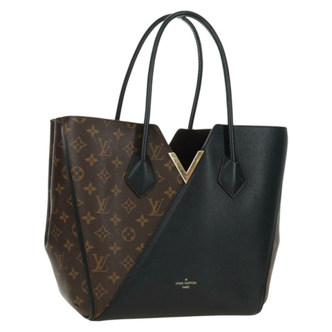 路易威登 Monogram Kimono MM 手提包 黑色 M40460 LV 正品 171892V