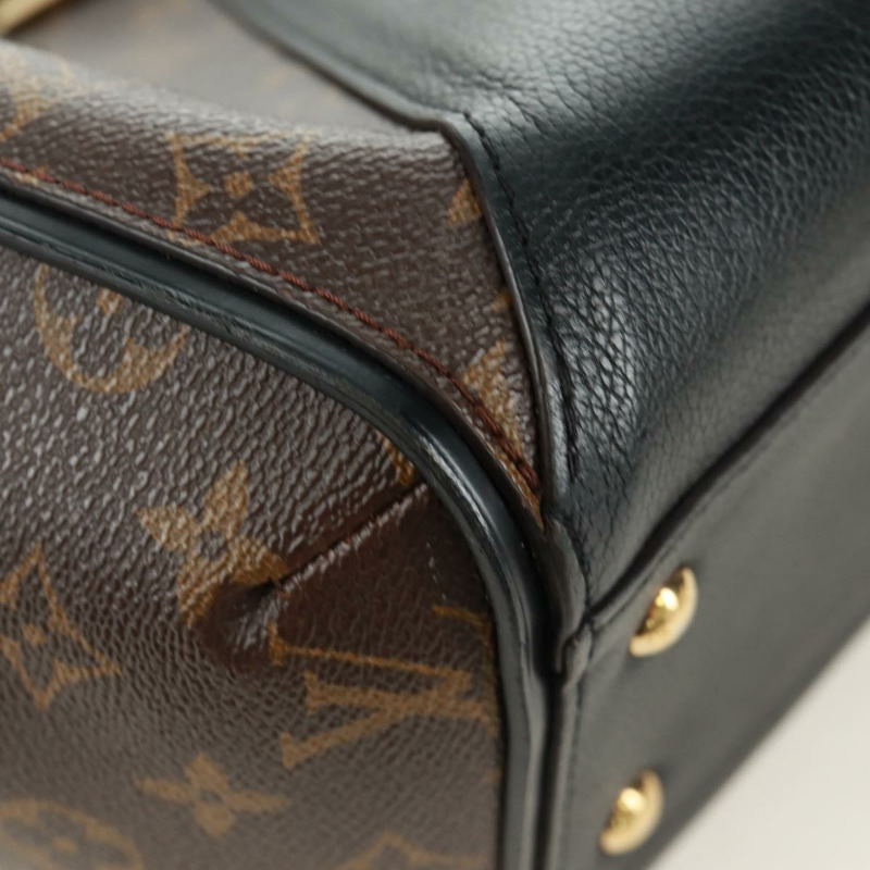 【日本直送】路易威登 Monogram Kimono MM 手提包 黑色 M40460 LV 正品 171892V-8