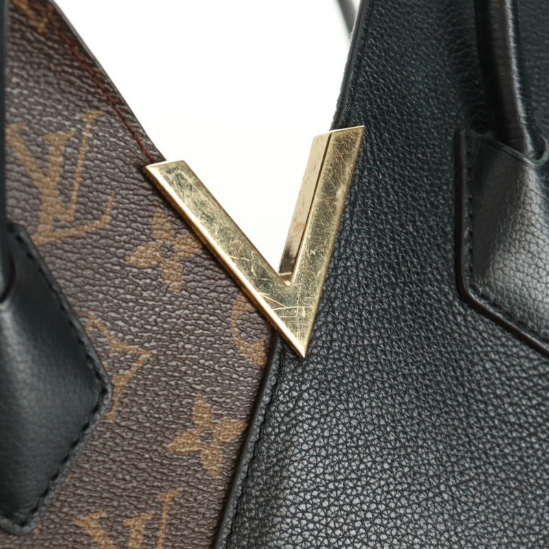 【日本直送】路易威登 Monogram Kimono MM 手提包 黑色 M40460 LV 正品 171892V-9