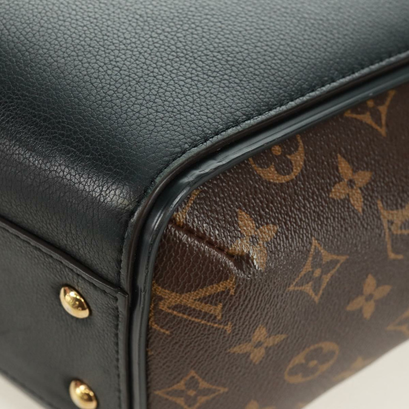 【日本直送】路易威登 Monogram Kimono MM 手提包 黑色 M40460 LV 正品 171892V-16
