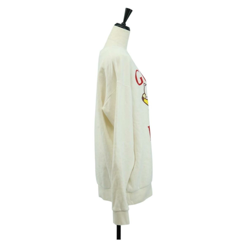 【日本直送】GUCCI Bananya 聯名款衛衣，純棉，白色，正品，貨號 170953M-3