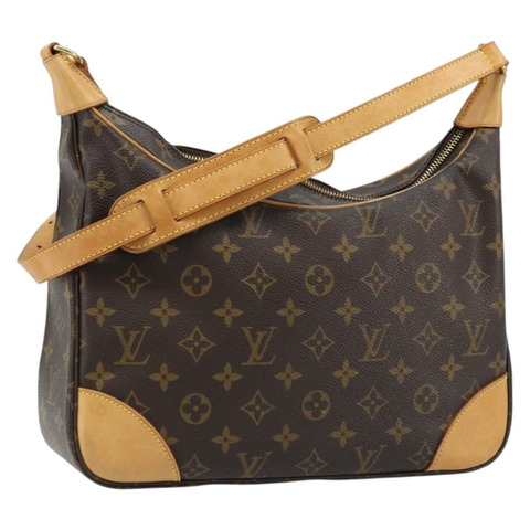 路易威登 Monogram Boulogne 30 肩背包 M51265 LV Auth ki6434V