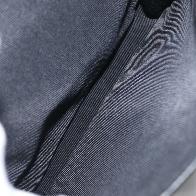 【日本直送】香奈兒 Choco Bar 鏈單肩包 羊皮 黑色 銀色 CC 標誌 Auth bs33473-10