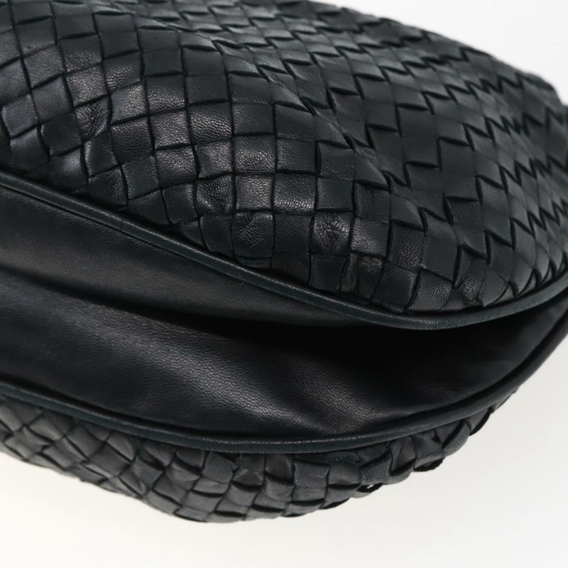 【日本直送】BOTTEGA VENETA INTRECCIATO 皮革肩背包 黑色 金色 正品 ep13348-14