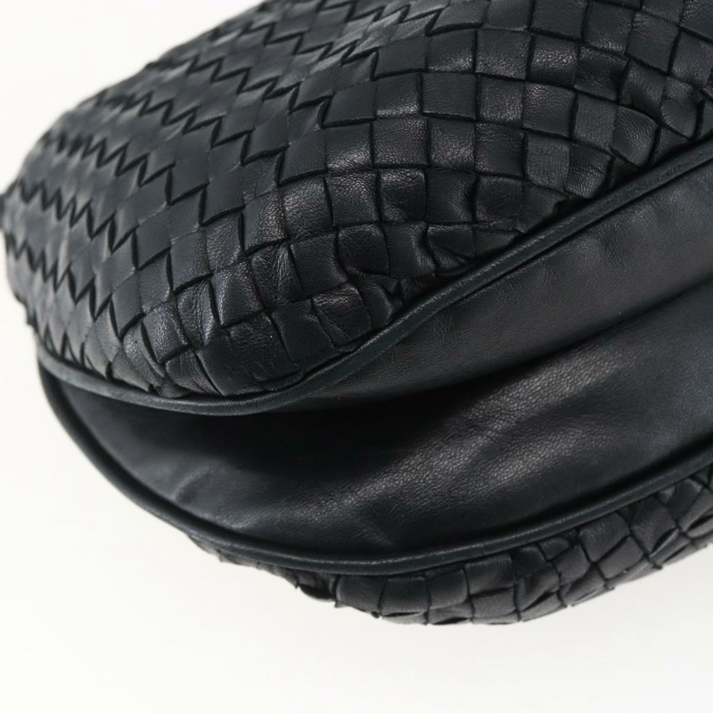 【日本直送】BOTTEGA VENETA INTRECCIATO 皮革肩背包 黑色 金色 正品 ep13348-15