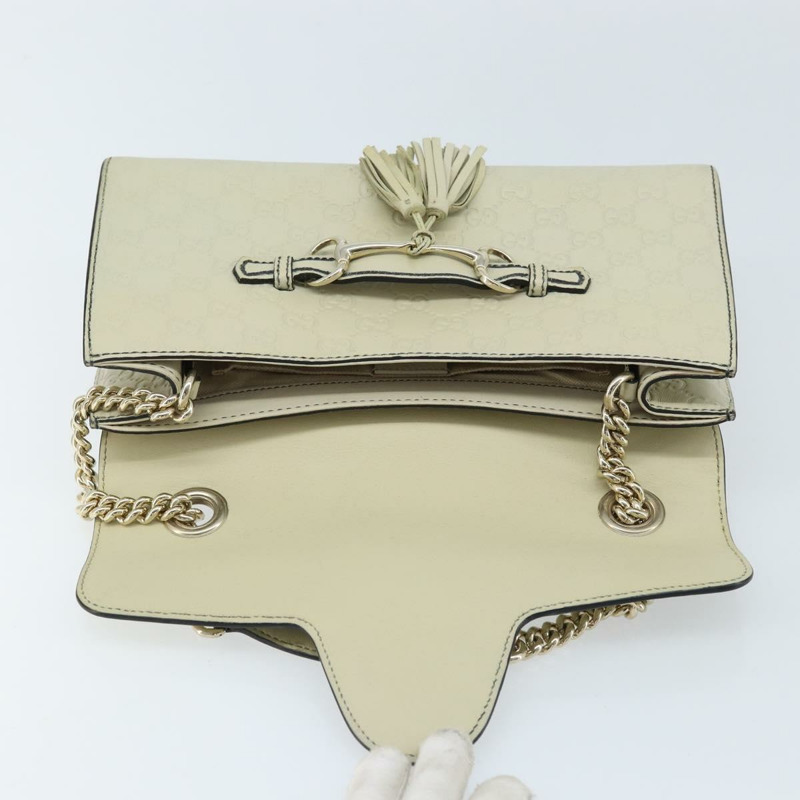 【日本直送】GUCCI GG帆布 Guccissima 馬銜扣鏈條包 295402 正品 ep13311-9