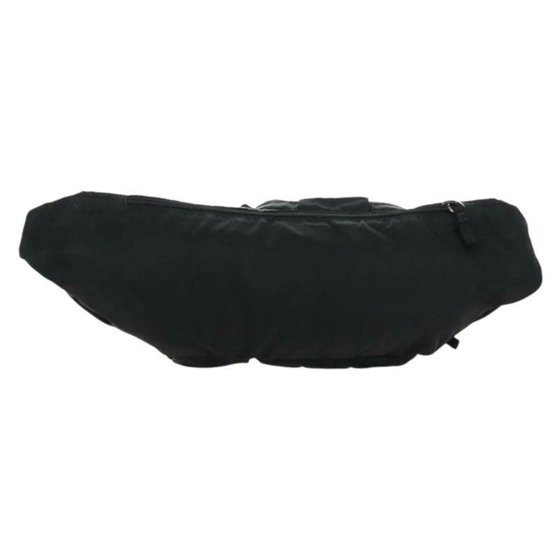 【日本直送】PRADA 腰包/斜背包 尼龍材質 黑色 銀色 正品 166860A-1