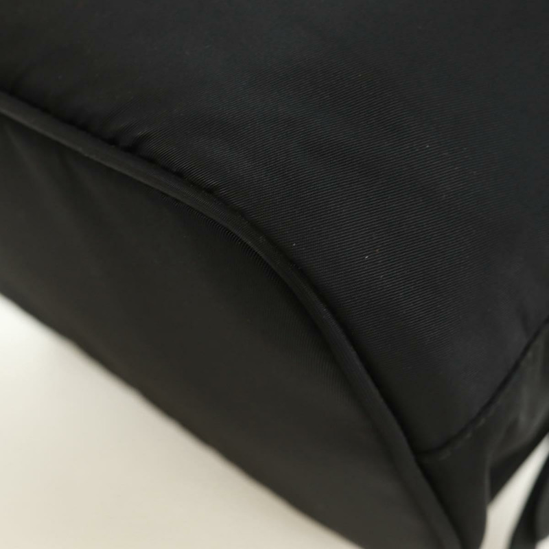 【日本直送】PRADA 尼龍雙肩包 黑色銀色 1BA207 正品 166882SAM-20