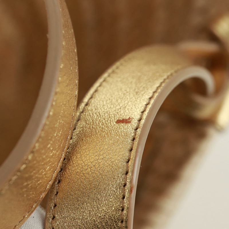 【日本直送】CELINE 草編米色草編手提包 正品 166837A-7