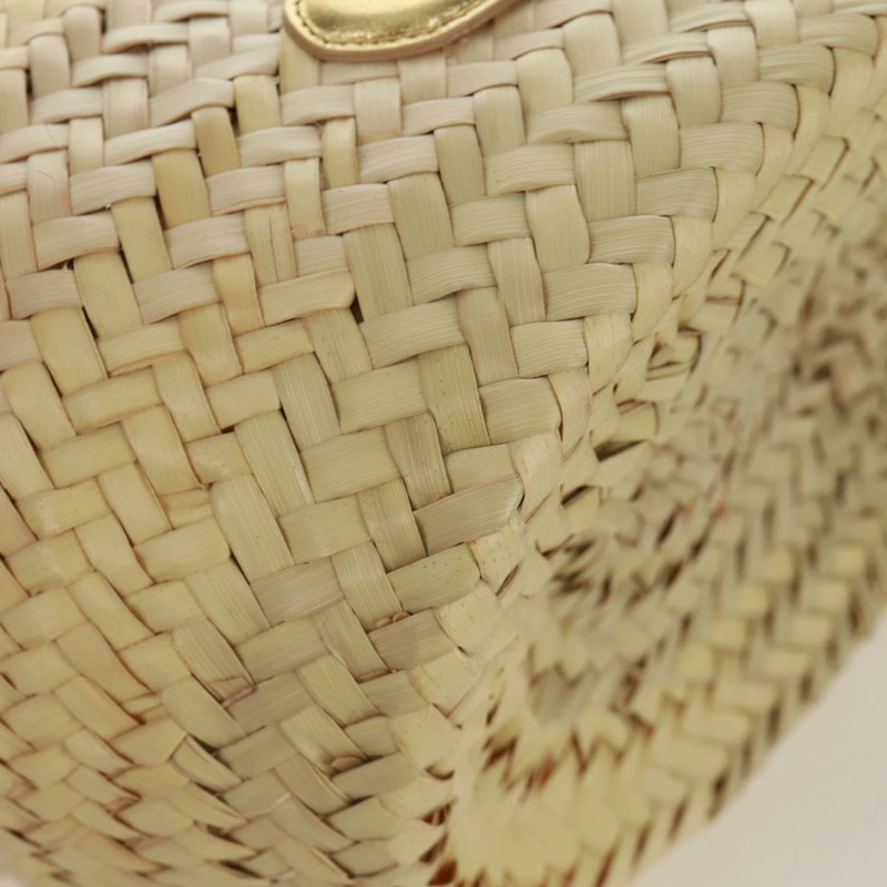 【日本直送】CELINE 草編米色草編手提包 正品 166837A-15