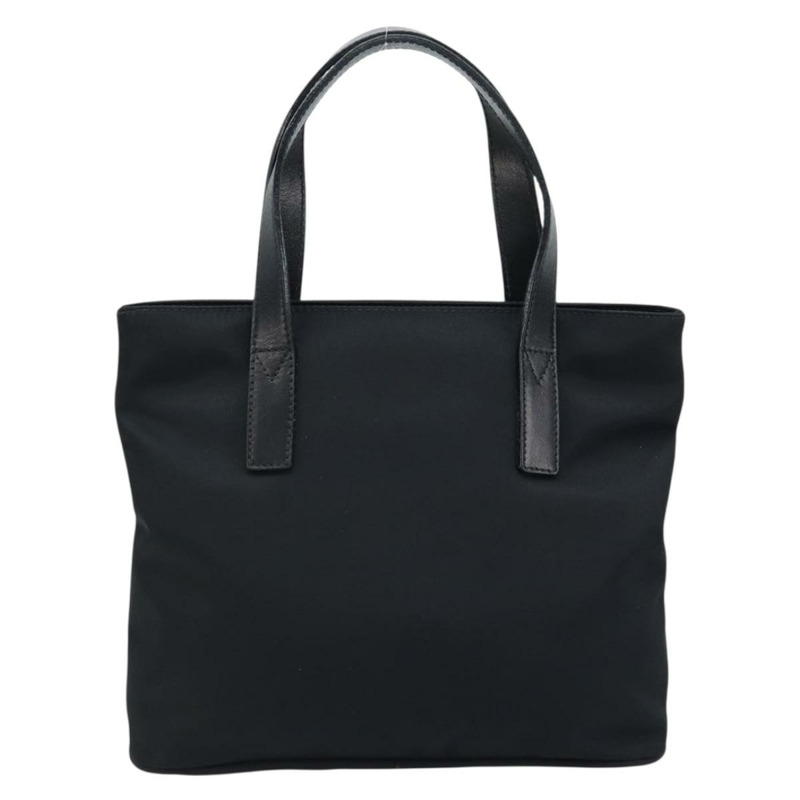 【日本直送】FENDI 尼龍手提包 黑色 金色 正品 166886V-1