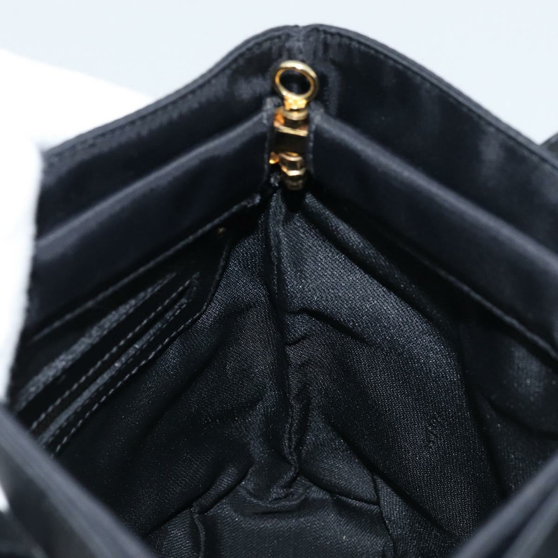 【日本直送】FENDI 尼龍手提包 黑色 金色 正品 166886V-17