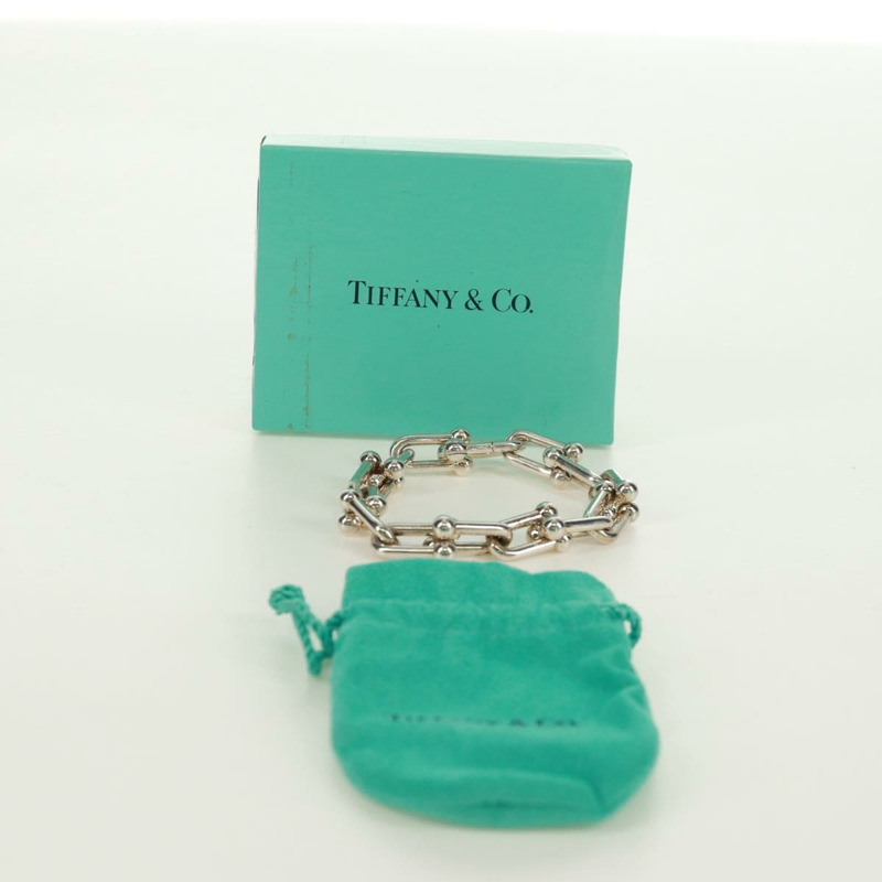 【日本直送】蒂芬妮 (TIFFANY&Co.) 五金小鏈手鍊 925 銀 正品 SK017SM-8