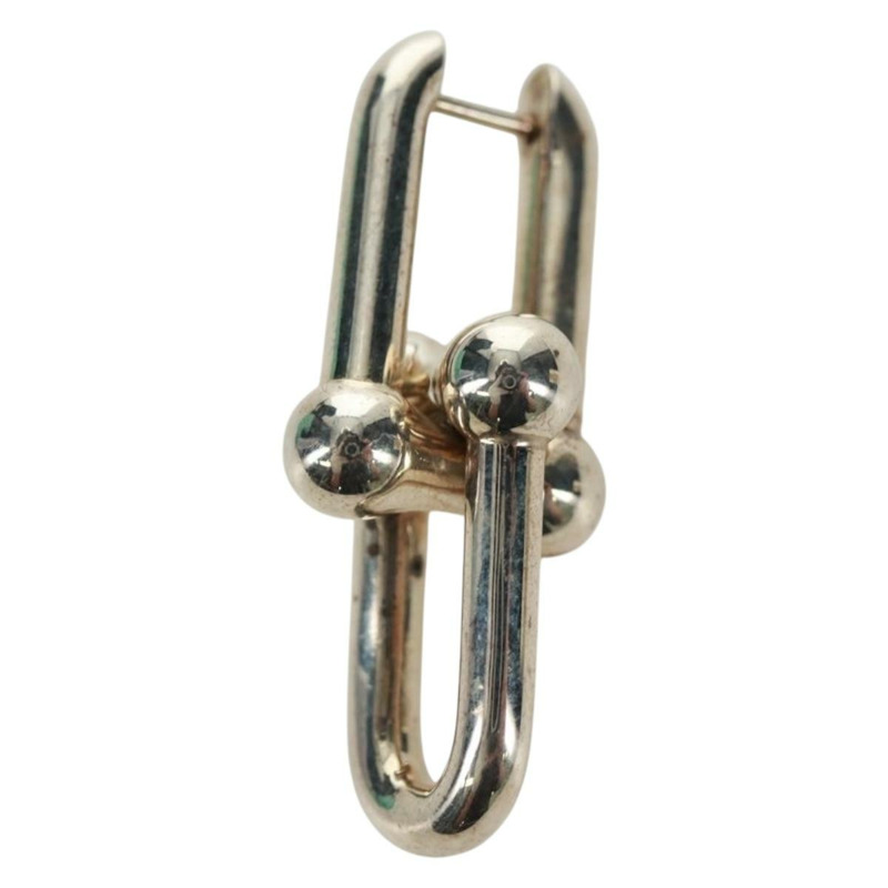 【日本直送】蒂芬妮 (TIFFANY&Co.) 皮爾斯五金小號鏈環 925 純銀正品 SK019SM-2