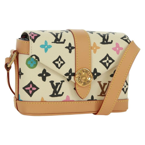 路易威登 Craggy Envelope 穿戴式錢包包 象牙色 M83346 LV 正品 SK015SM