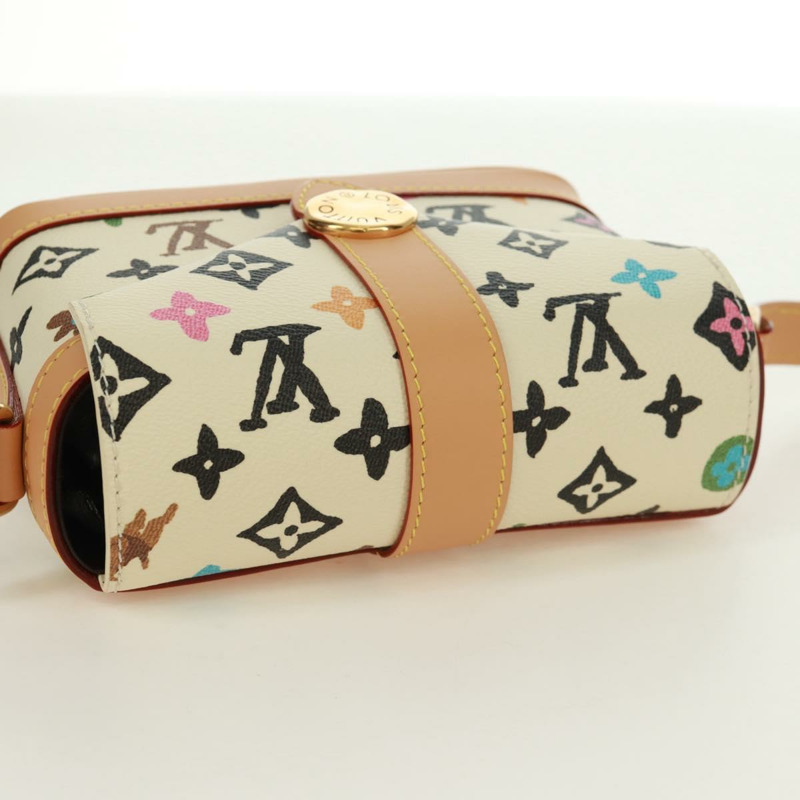 【日本直送】路易威登 Craggy Envelope 穿戴式錢包包 象牙色 M83346 LV 正品 SK015SM-6