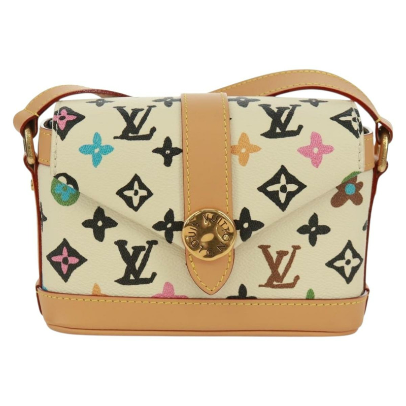 【日本直送】路易威登 Craggy Envelope 穿戴式錢包包 象牙色 M83346 LV 正品 SK015SM-12