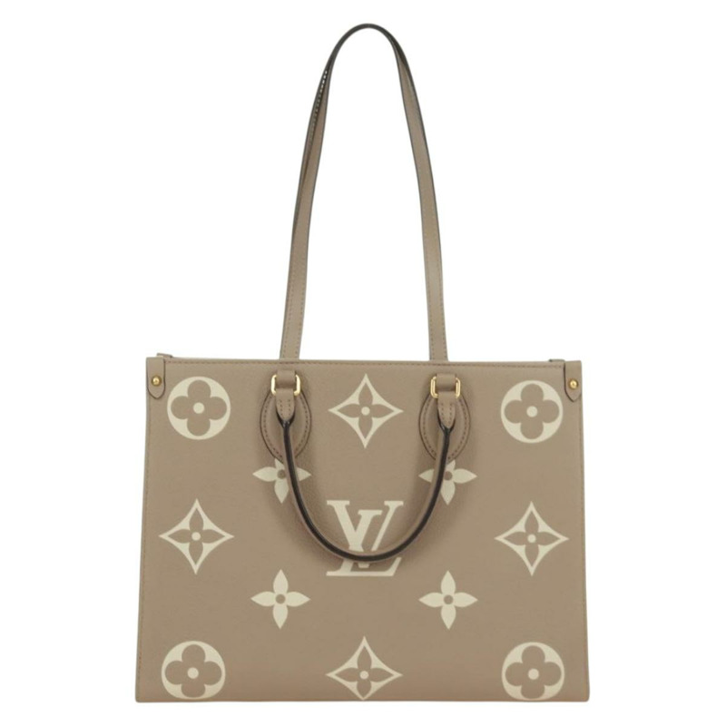 【日本直送】路易威登 Empreinte Giant On The Go PM 手提包 灰色 M45779 LV 正品 166897SM-1