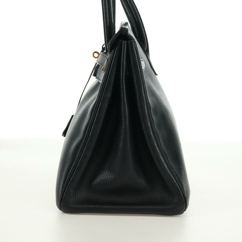 【日本直送】愛馬仕 Birkin 35 手提包 Ardenne 黑色金色 正品 SK001SM-2