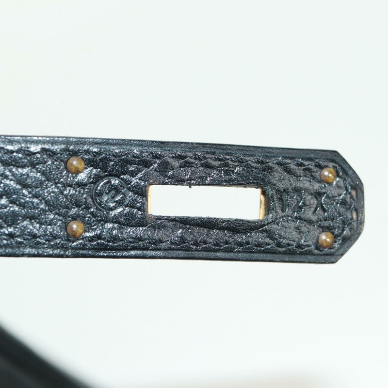 【日本直送】愛馬仕 Birkin 35 手提包 Ardenne 黑色金色 正品 SK001SM-10