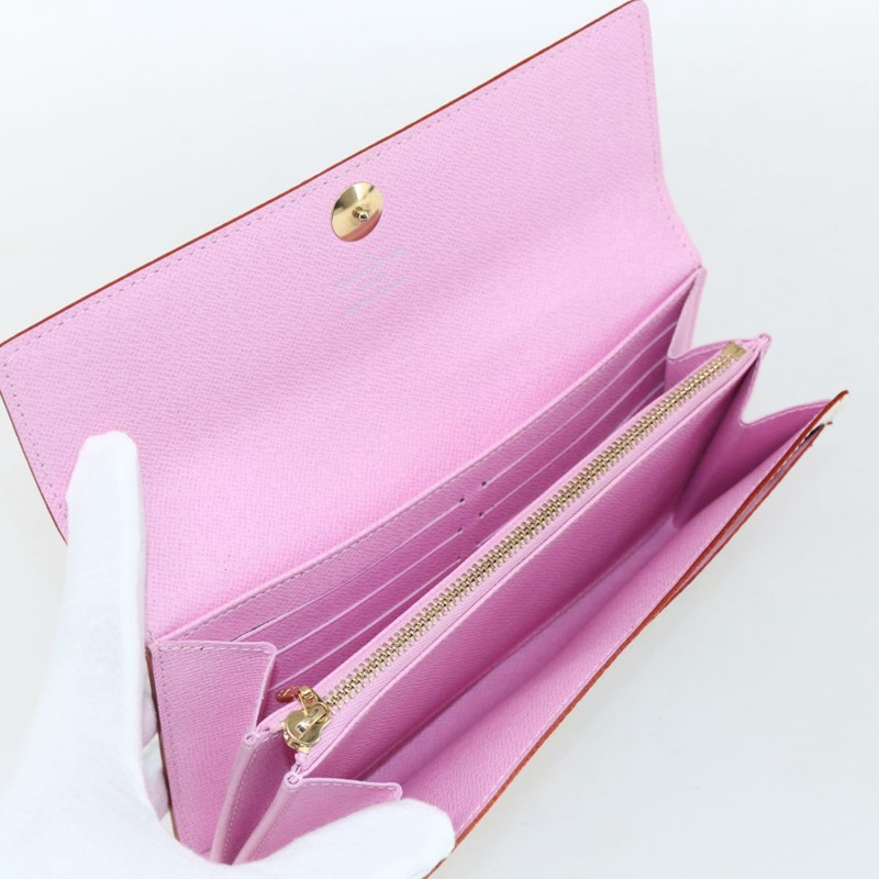 【日本直送】路易威登 (LOUIS VUITTON) 多色 Portefeuille Sarah 皮夾 白色 M93532 正品 173259V-8