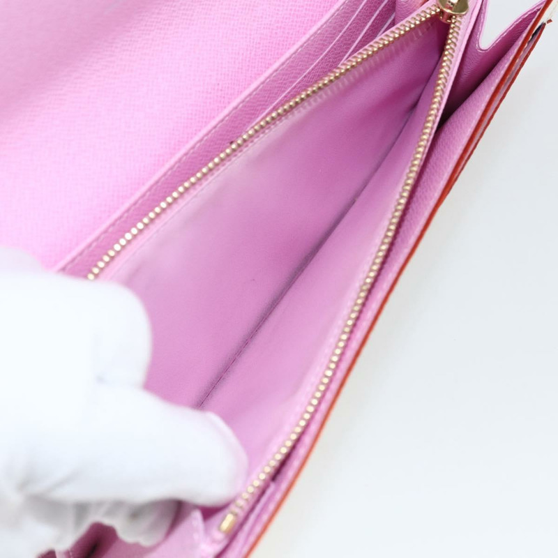 【日本直送】路易威登 (LOUIS VUITTON) 多色 Portefeuille Sarah 皮夾 白色 M93532 正品 173259V-9