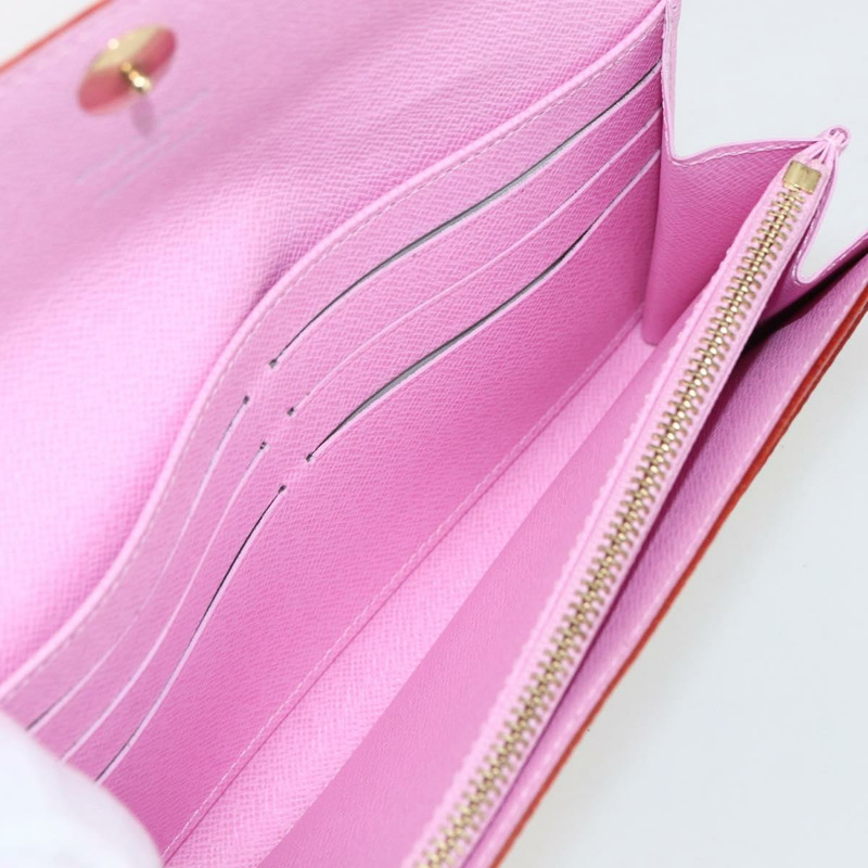 【日本直送】路易威登 (LOUIS VUITTON) 多色 Portefeuille Sarah 皮夾 白色 M93532 正品 173259V-18