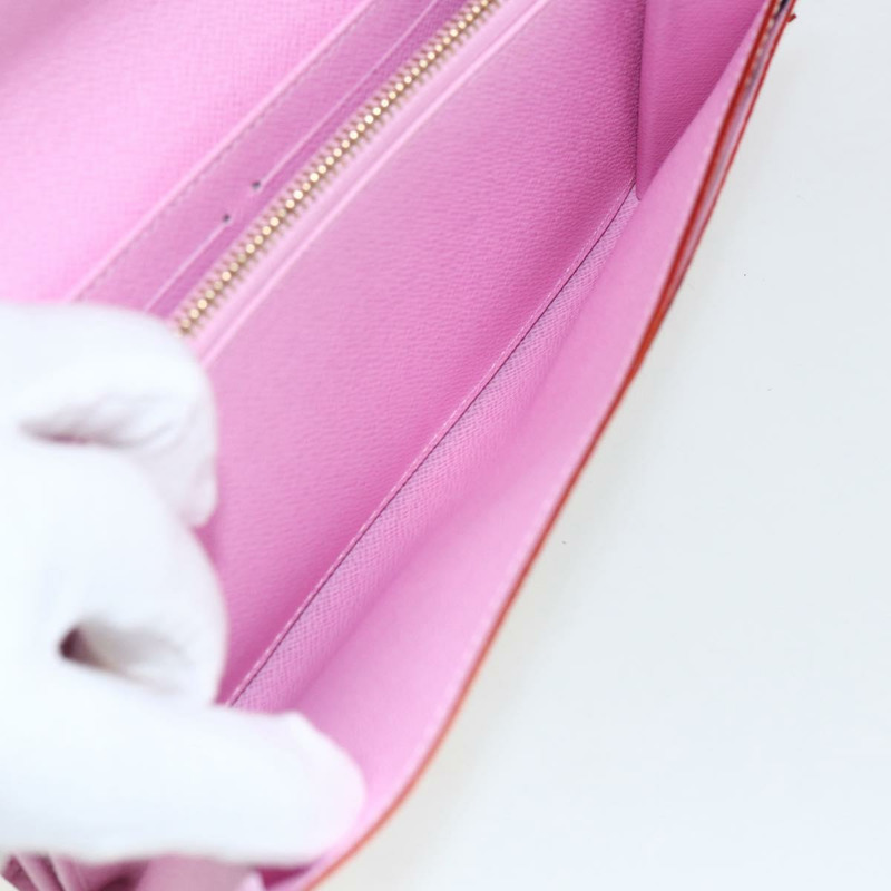 【日本直送】路易威登 (LOUIS VUITTON) 多色 Portefeuille Sarah 皮夾 白色 M93532 正品 173259V-20