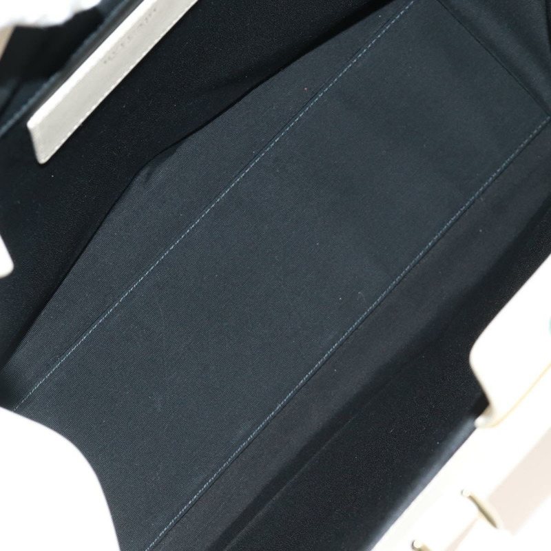 【日本直送】寶格麗 (BVLGARI) 帆布雙肩包 MARY KATRANTZOU 聯名款 白金款 Auth 173206M-9