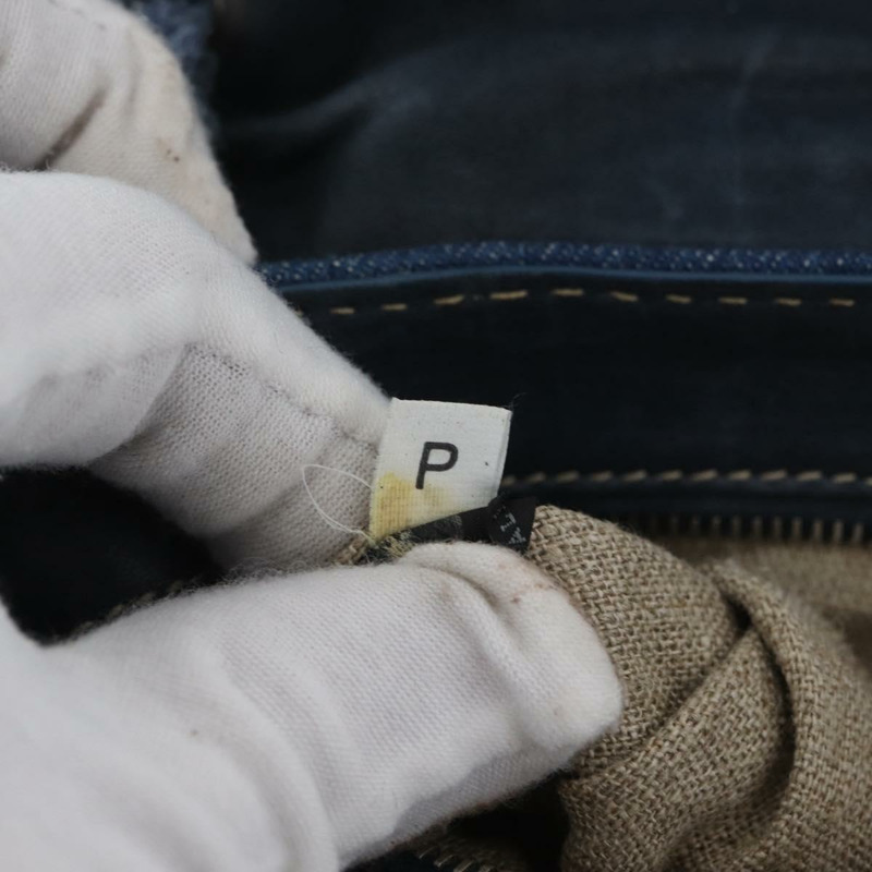 【日本直送】PRADA 鏈條單肩包 牛仔藍 銀色 正品 gh1755V-10